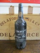 Croft 1977 vintage Port (1 bt)