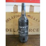 Croft 1977 vintage Port (1 bt)