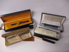 Selection of assorted Pens, by Parker, Waterman & Sheaffer