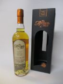 Arran, The Peated Arran Bourbon. Distilled 12/12/05 bt 7/12/09, cask no 116 bottle no 192 of 253,