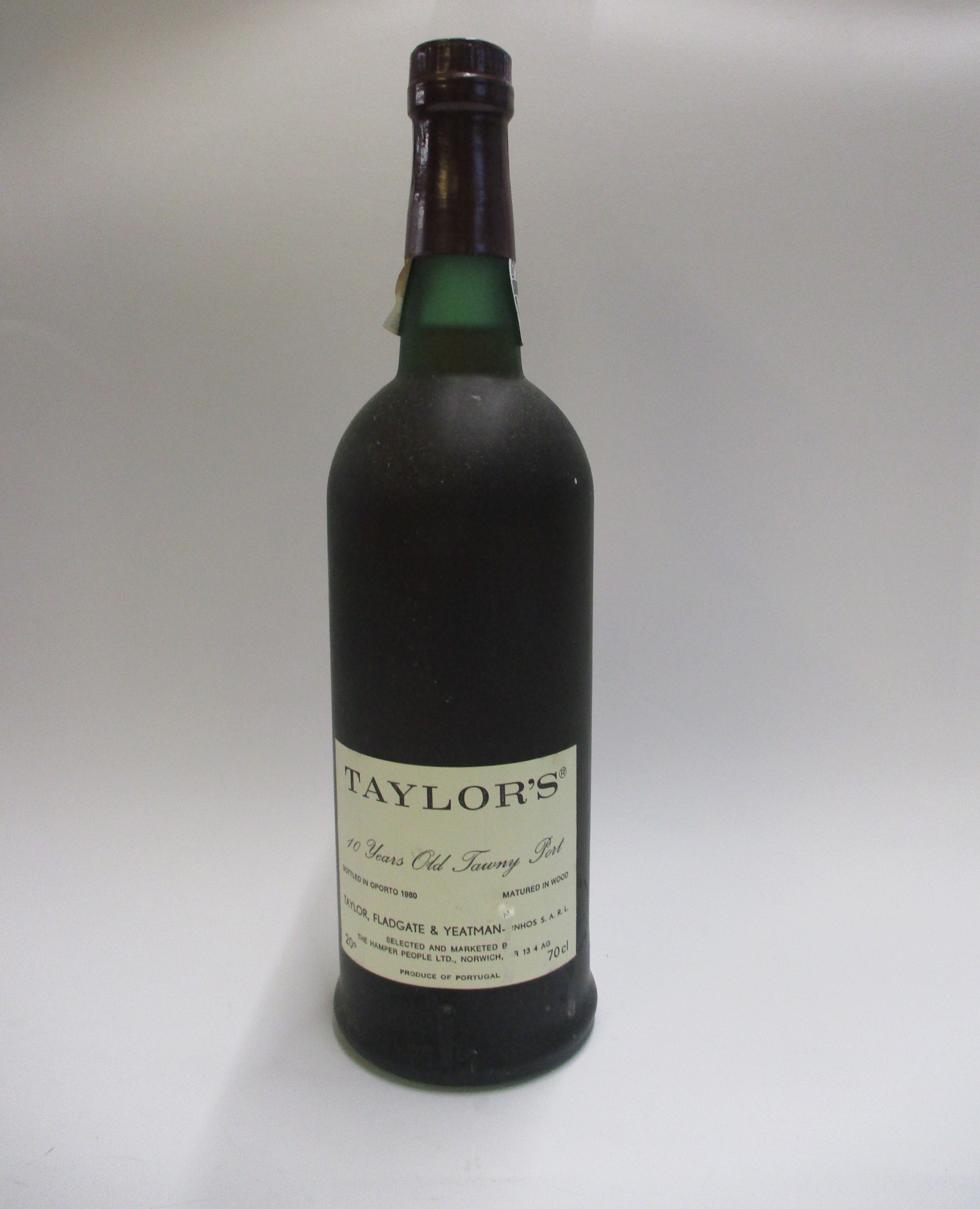 Taylors 10 Year Old Tawny Port, bottled 1980, 1 bottle