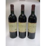 1978 Ch Lynch Moussas, Grand Cru, Pauillac, 3 bottles