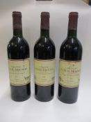 1978 Ch Lynch Moussas, Grand Cru, Pauillac, 3 bottles