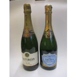NV Taittinger Champagne (1 bottle) t/w NV Graham Beck The Rona Sparkling (1 bottle)