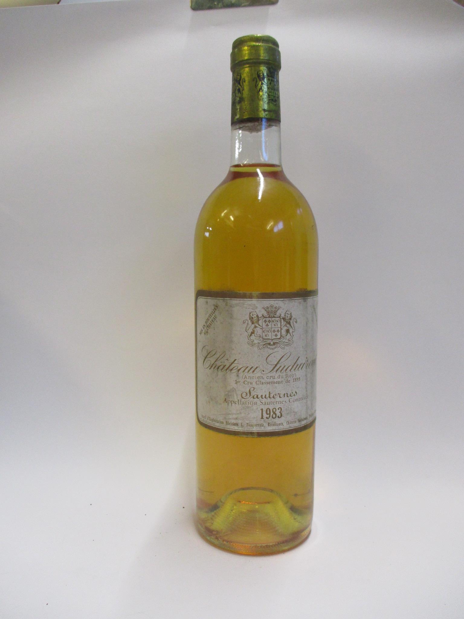 1983 Ch Suduiraut, Sauternes, 1 bottle