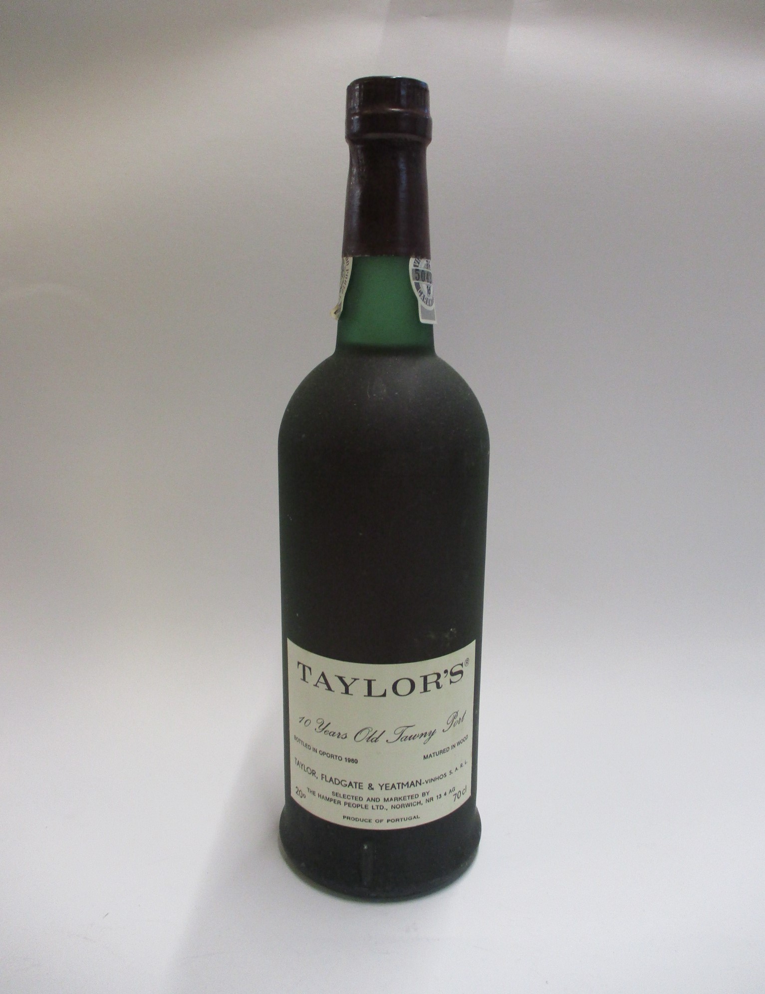 Taylors 10 Year Old Tawny Port, bottled 1980, 1 bottle