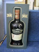 Tomatin Highland Single Malt Whisky, 1995 - 70cl, 46% (one bottle in presentation carton)
