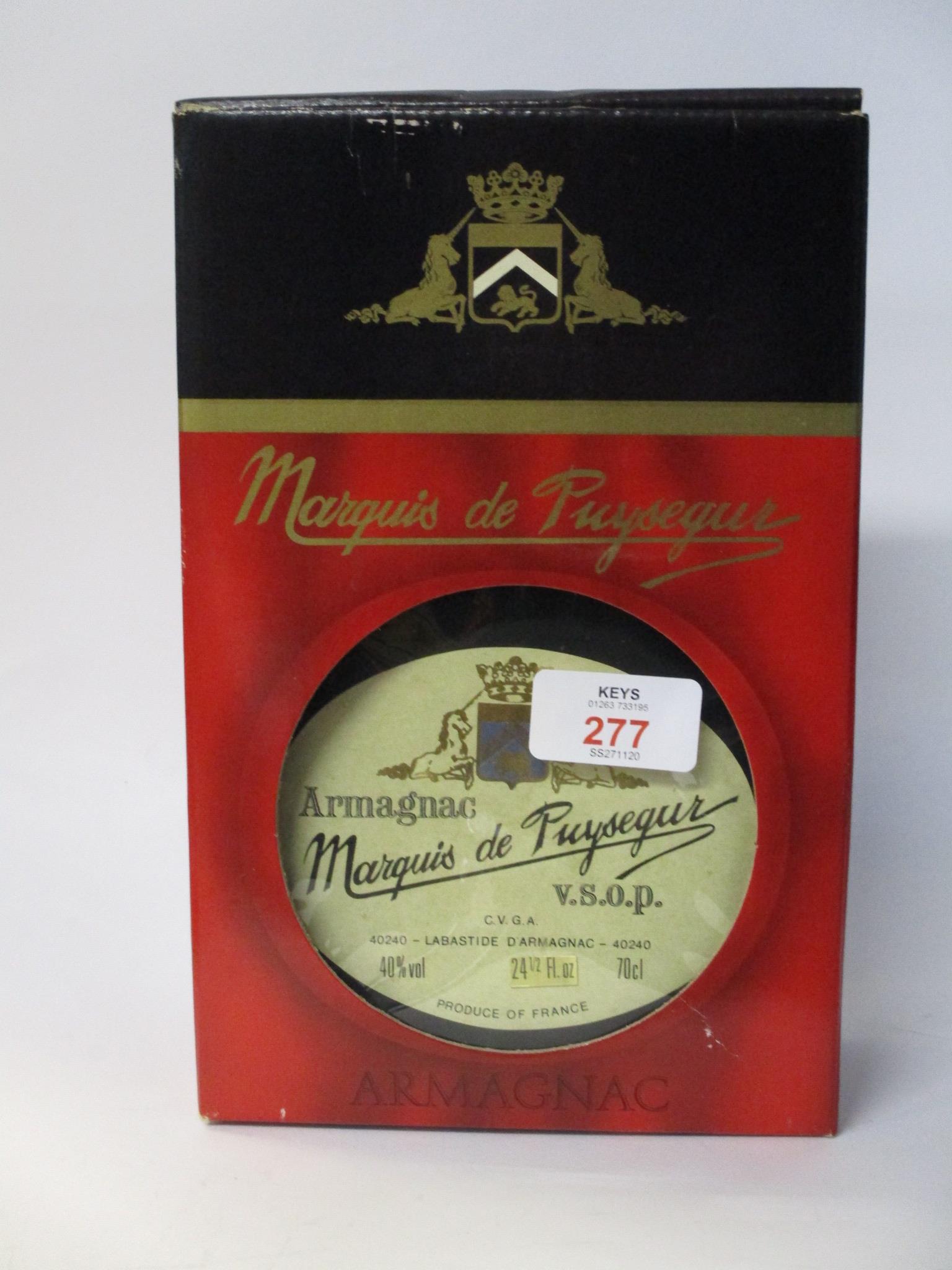 Marquis de Puysegur Armagnac - 70cl, 40% vol, in carton