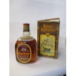 Kings Ransom "Round the World" Scotch Whisky, by William Whiteley & Co - 26 1/2 fl oz, 82.3% (in