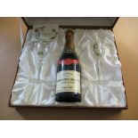 Perrier Jouet with 2 Glasses in a Gift Set Box, 1 bottle