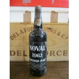 Noval 1962 crusted Port (1 bt)