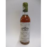 1983 Ch Rabaud Promis, Sauternes, 1 half bottle