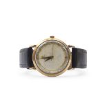 Third quarter of 20th century Gents Omega 9ct gold cased automatic movement wrist watch with gold