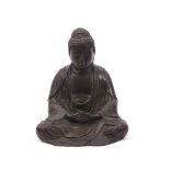 Bronze model of Buddha Shakyamuni, 17cm high