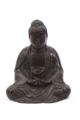 Bronze model of Buddha Shakyamuni, 17cm high
