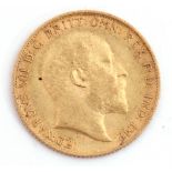 Edward VII half sovereign dated 1907