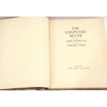 Edward Seago and John Masefield - The Country Scene, a book published by Collins, 1937, with dust