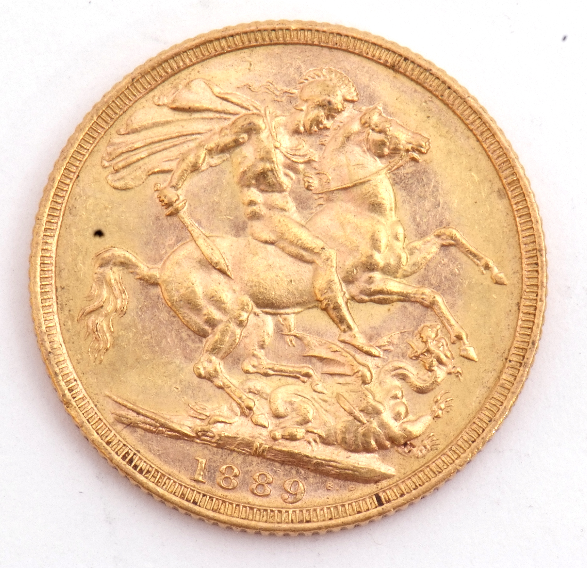 Victoria gold sovereign dated 1889 - Image 2 of 3