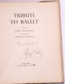 Edward Seago and John Masefield - Tribute to Ballet, a book published by Collins, 1938, with dust
