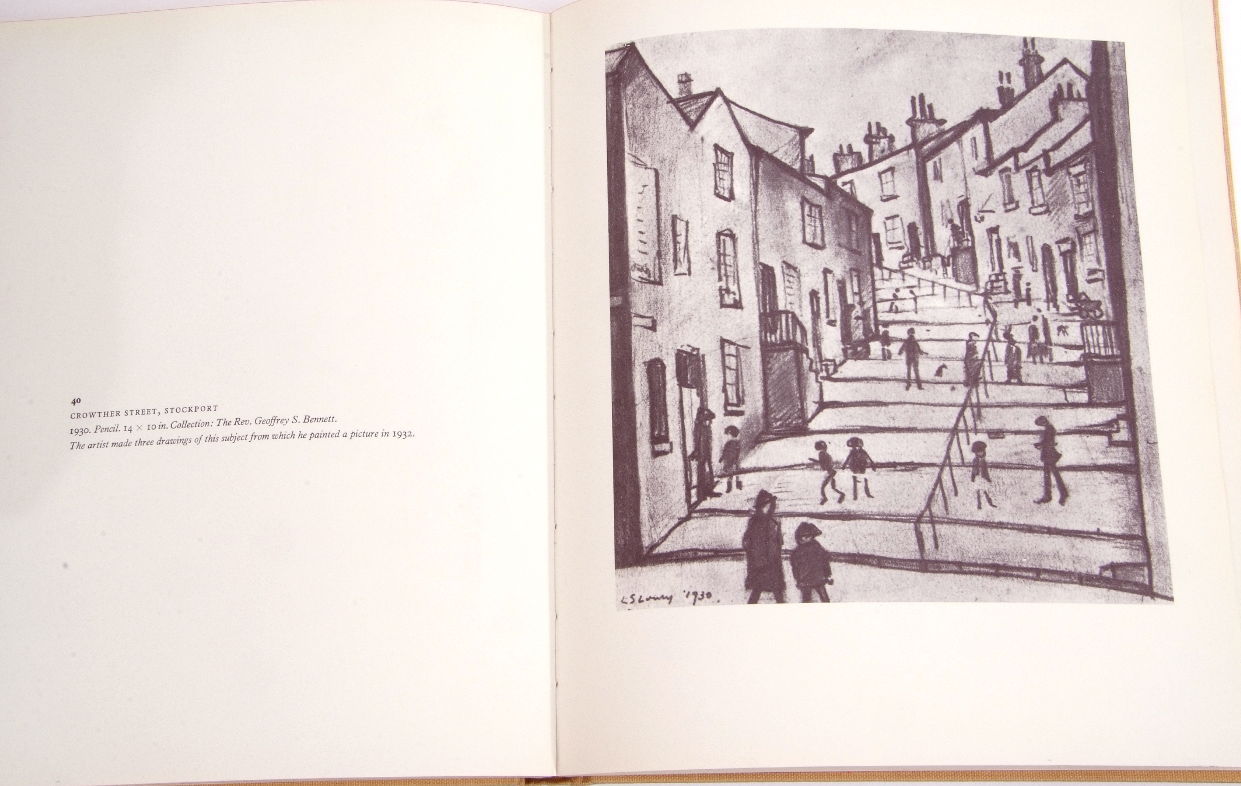 Drawings of L S Lowry, with an introduction and notes by Mervyn Levy - book published by Cory, Adams - Image 2 of 6