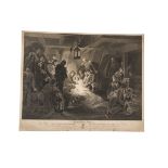 After A W Devis, engraved by W Bromley, "The death of Horatio, Viscount and Baron Nelson of the