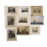 Large folder of assorted book plates, all of Nelson interest
