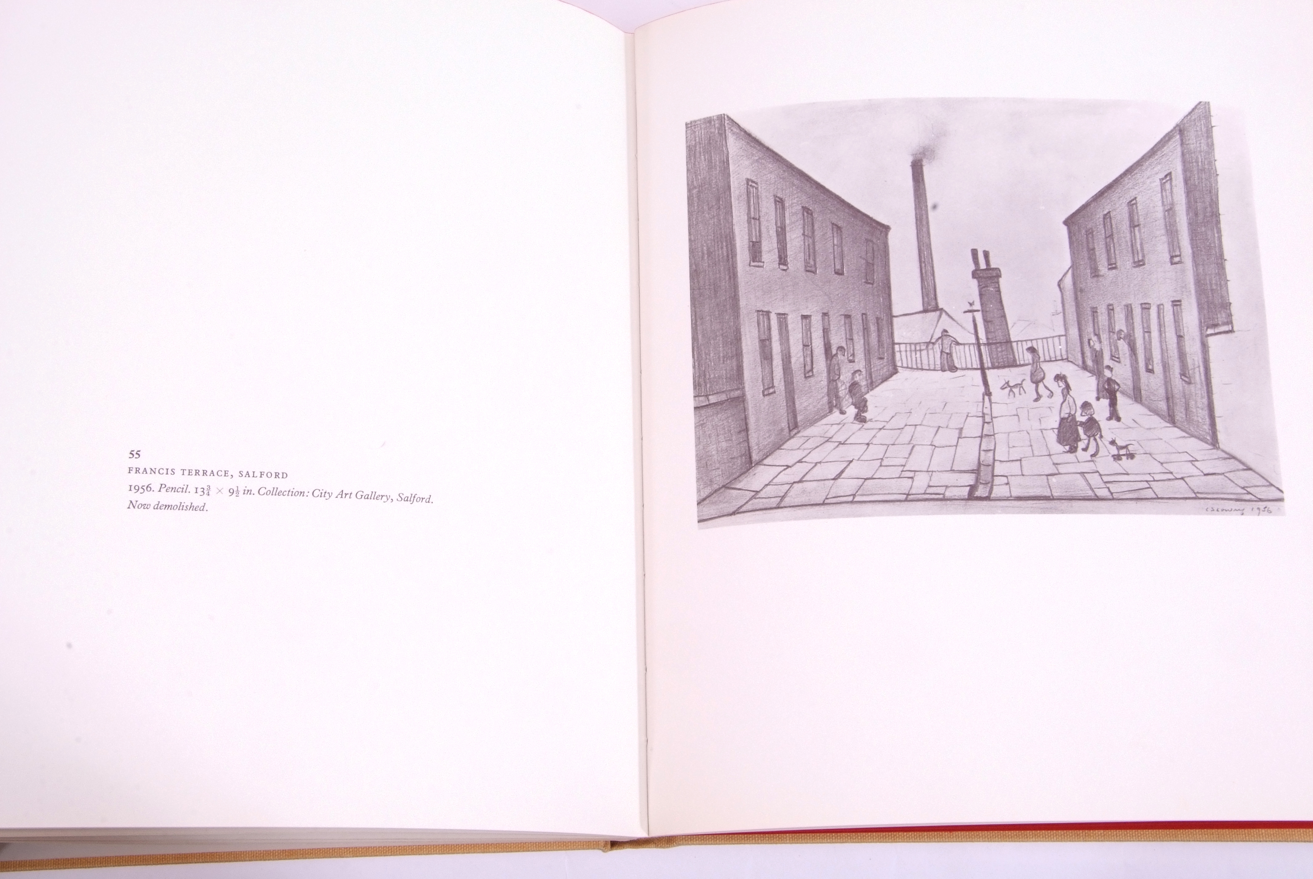 Drawings of L S Lowry, with an introduction and notes by Mervyn Levy - book published by Cory, Adams - Image 5 of 6