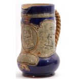 An early 20th century Royal Doulton jug, commemorating the centenary of Lord Nelson's Death. The