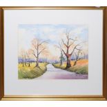 Collection of watercolours by Ken Coulson, mainly unframed