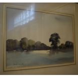 Ronald Crampton (1905-1985) Landscape, watercolour, signed lower left, 25 x 35cm