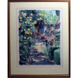 Christopher Penny (1945-2001), "Late summer shadows III", coloured artist's proof, signed and