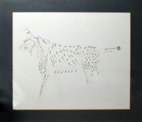 •AR Dame Elisabeth Frink, CH, RA (1930-1993), "Wild cat", lithograph, signed and numbered 37/70 in