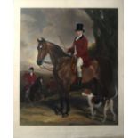 After Francis Grant, engraved by James Scott, "James John Farquharson, Esquire", hand coloured