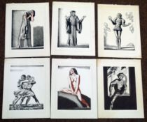 Packet of prints after Rockwell Kent, all unframed (6)