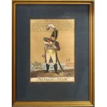 After Isaac Cruikshank, "Preparing to Invade", hand coloured etching, published by T Williamson,