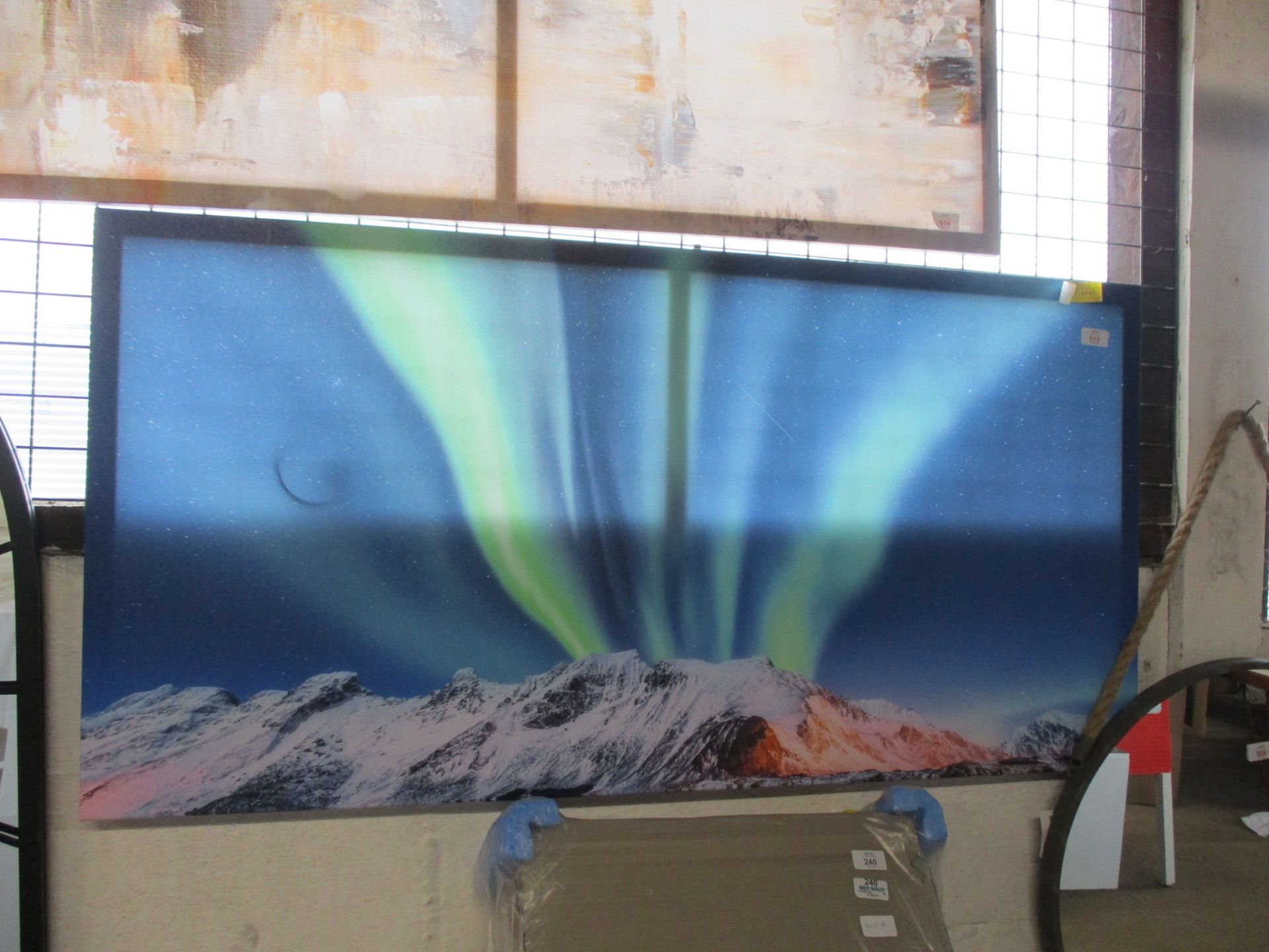East Urban Home Iceland Northern Lights 120X 60Cm Canvas Picture Panorama, , RRP £42.99