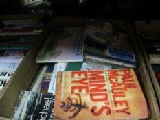 BOX OF MIXED BOOKS, MAINLY NOVELS