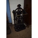 MODERN REPRODUCTION VICTORIAN STYLE METAL STICK STAND