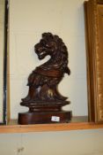 LATE 19TH CENTURY CARVED MODEL OF A LION, PROBABLY FROM A LARGE PIECE OF FURNITURE
