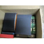 BOX OF MIXED BOOKS INCLUDING VOLUMES OF FOLK TALES OF BRITAIN