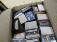 BOX OF MUSIC TAPES