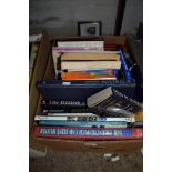 BOX OF MIXED BOOKS, SOME HISTORICAL AND GEOGRAPHICAL INTEREST