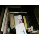 BOX OF MIXED BOOKS, SOME GARDENING INTEREST