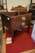 OAK SMOKER’S BOW CHAIR, CIRCA EARLY 20TH CENTURY