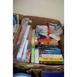 BOX CONTAINING MAINLY PAPERBACK NOVELS
