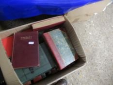 BOX OF MIXED BOOKS, MAINLY HARDBACK NOVELS INCLUDING THE LIFE OF CHARLOTTE BRONTE, 2ND EDITION,