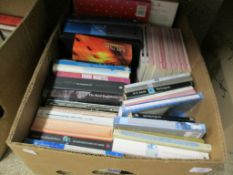 TWO BOXES OF MIXED BOOKS, MAINLY PAPERBACK NOVELS