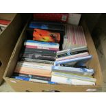 TWO BOXES OF MIXED BOOKS, MAINLY PAPERBACK NOVELS