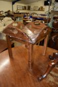 REPRODUCTION OCCASIONAL TABLE WITH TRAY TOP AND FOLDING EDGES