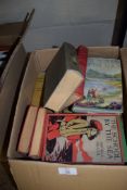 BOX OF MIXED BOOKS, SOME LATE 19TH/EARLY 20TH CENTURY